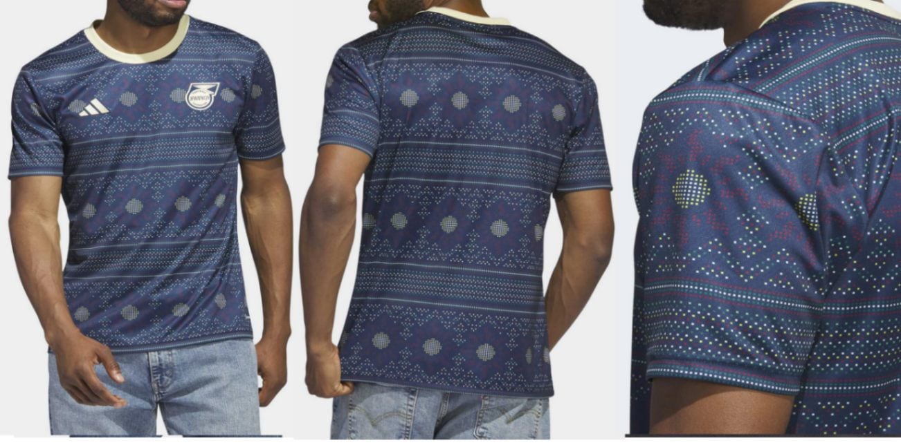 WALES BONNERデザイン ジャマイカ代表2023プレマッチトップ WALES BONNERデザイン ジャマイカ代表2023プレマッチトップ WALES