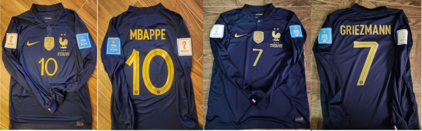 2022 フランス代表 アルゼンチン戦 ユニフォーム グリーズマン UEFA