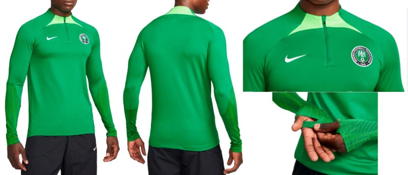 Nike ナイジェリア代表 トレーニングウェア 世界市場独占！2022/2023年 ナイジェリア代表・オフィシャル1/4