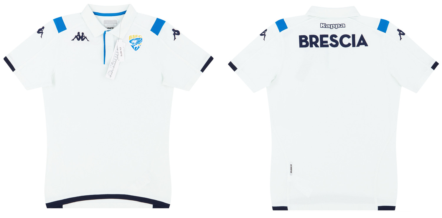 Kappa Brescia ポロシャツ XL ホワイト イタリア代表ポロシャツ XL