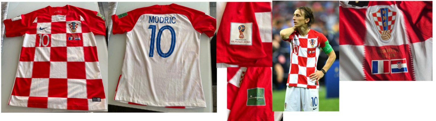 クロアチア代表 ユニフォーム 【A】2018 W杯