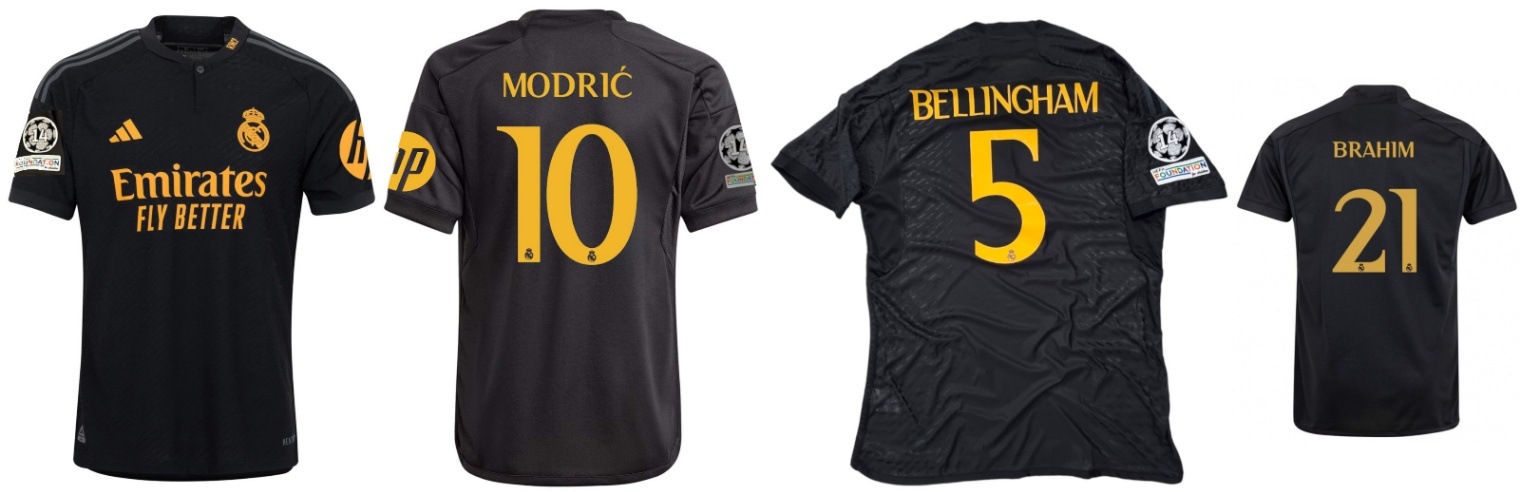 23-24レアル・マドリード ベリンガム5番 シャツ XL 3rd ベリンガム5 レアル.マドリード 3rd 23-24 ベリンガム5 レアル