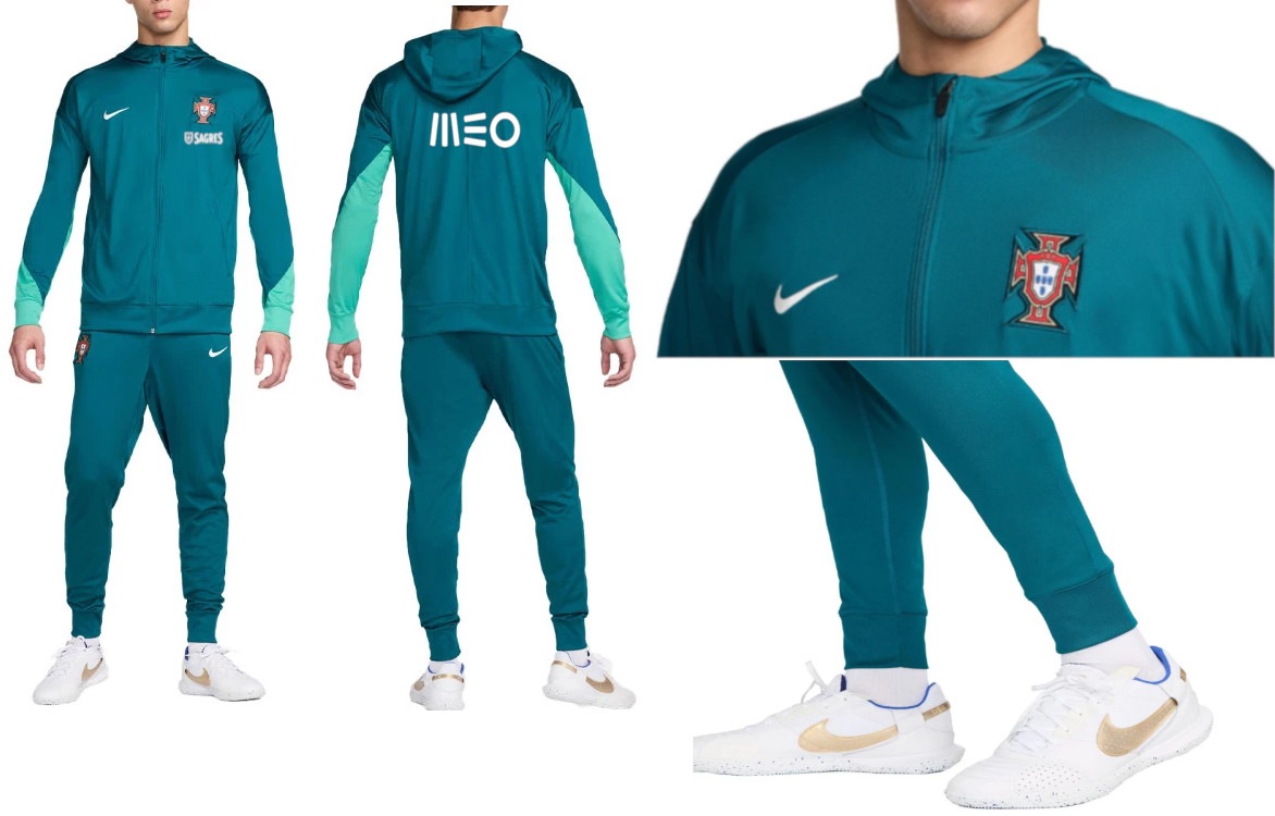 ポリトガル代表オフィシャルトレーニングスーツ 世界市場独占！2024年ヨーロッパカップ ポルトガル代表・オフィシャル
