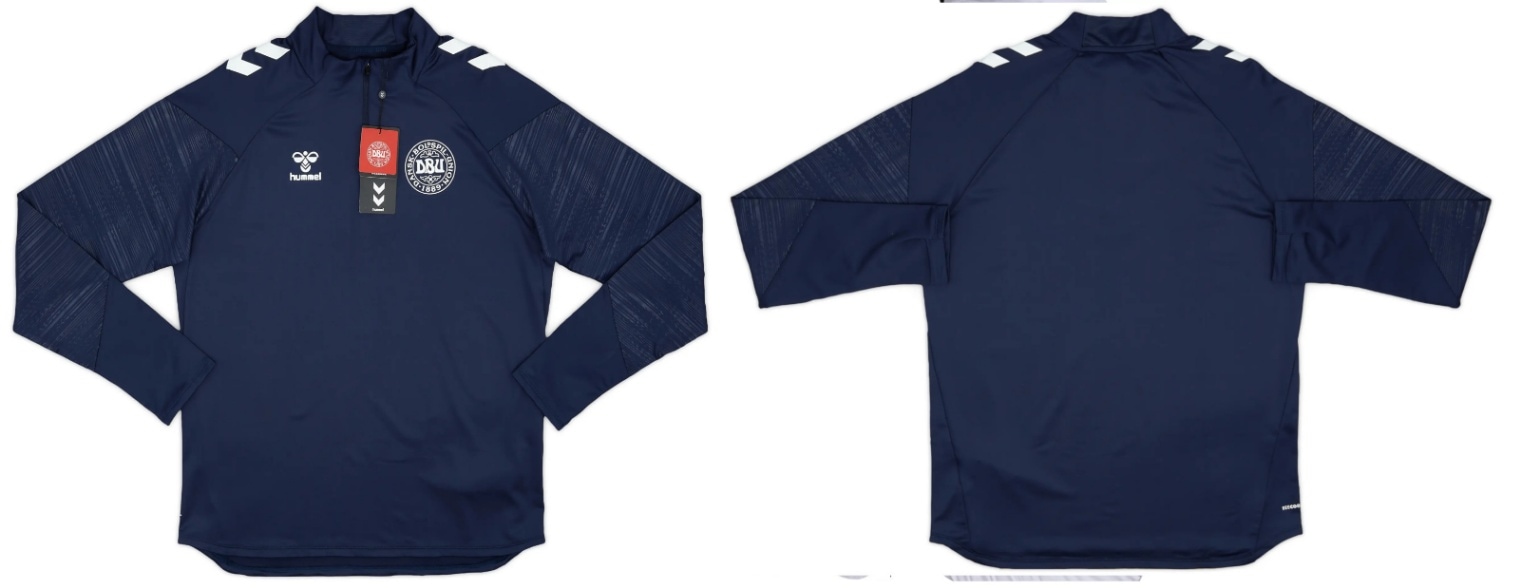 デンマーク代表　トレーニングトップ　ヒュンメル デンマーク代表トレーニングトップヒュンメル