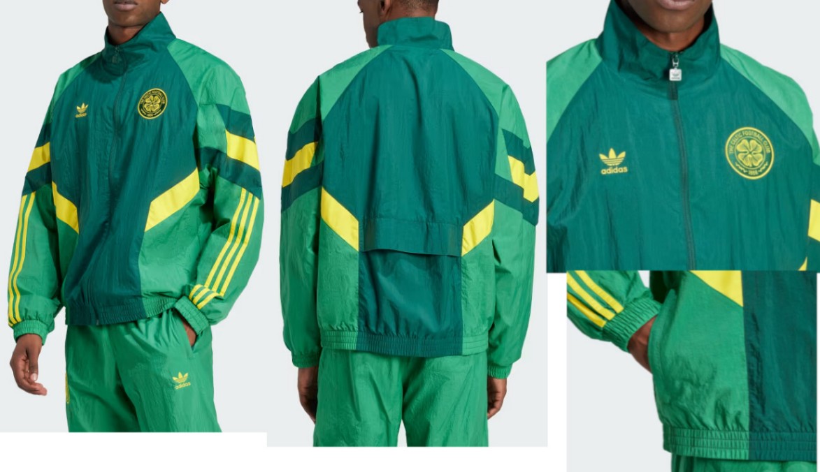 セルティックFC adidas ウィンドブレーカー 緑 セルティックFC adidas ウィンドブレーカー 緑 adidas ORIGINALS