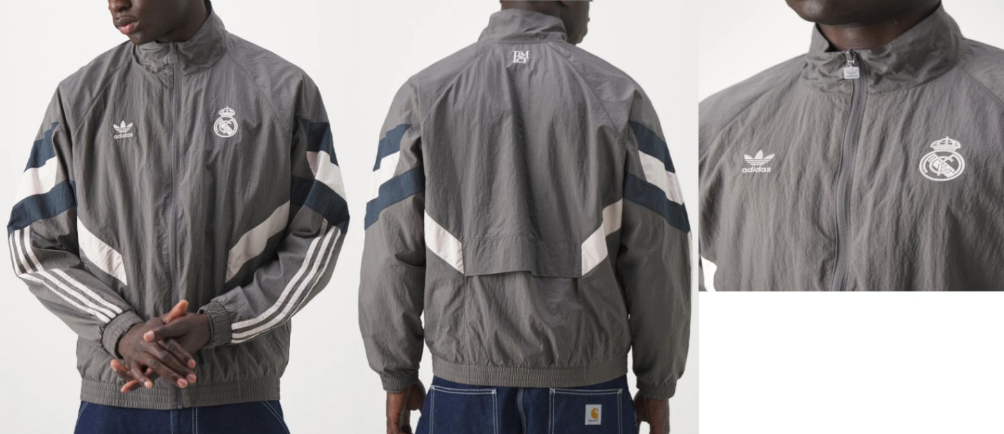 00's adidas レアル・マドリード 中綿ジャケット 値し size L