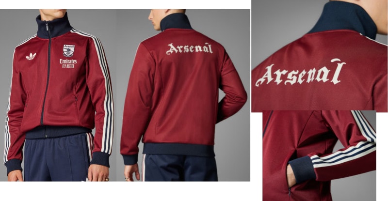 アーセナル adidas 24-25シーズン　オフィシャルショップ購入 世界市場独占！24/25 アーセナル・オフィシャルAdidasオリジナル