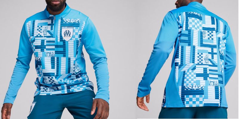 マルセイユ トレーニングトップ 未使用】 adidas アディダス