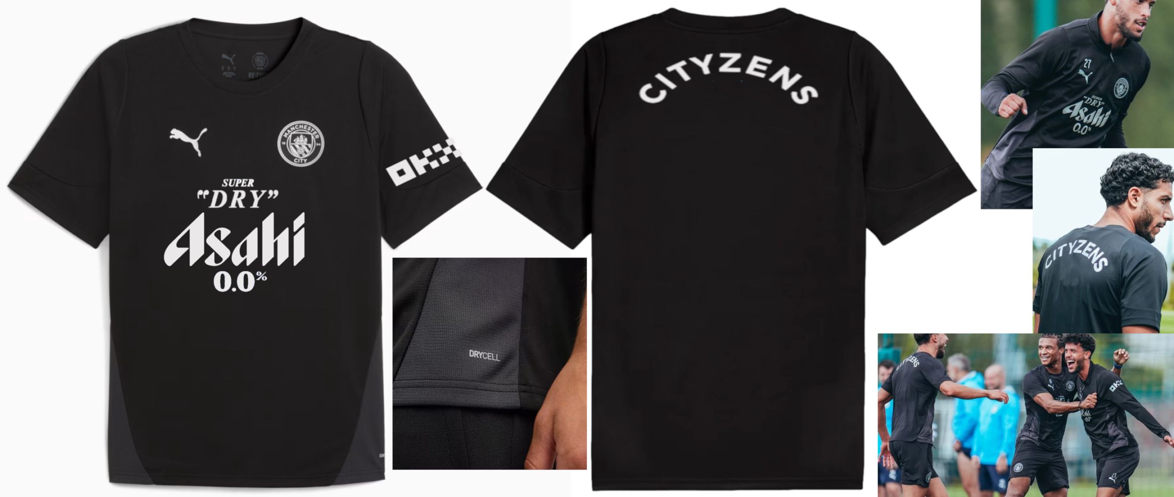 【正規品】日本未発売 新品タグ付 XL シティ トレーニング 新品 未使用 タグ付き マンチェスターシティ ゲームシャツ XLサイズ GU