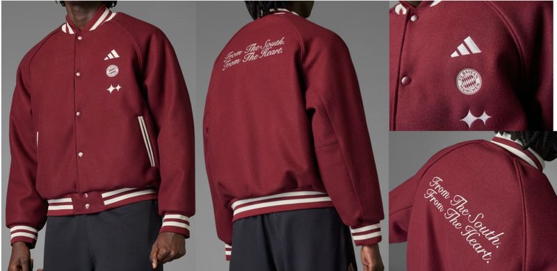 ヨーロッパ限定 刺繍入り バイエルン ジャケット 世界市場独占！2025年 バイエルンミュンヘン x BSTN(スペシャル