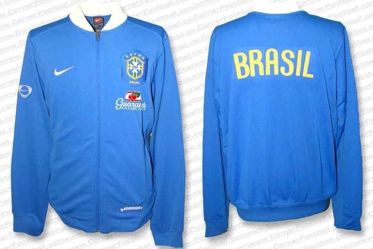 新品タグ付き サッカー ブラジル代表 アンセムジャケット Mサイズ着丈