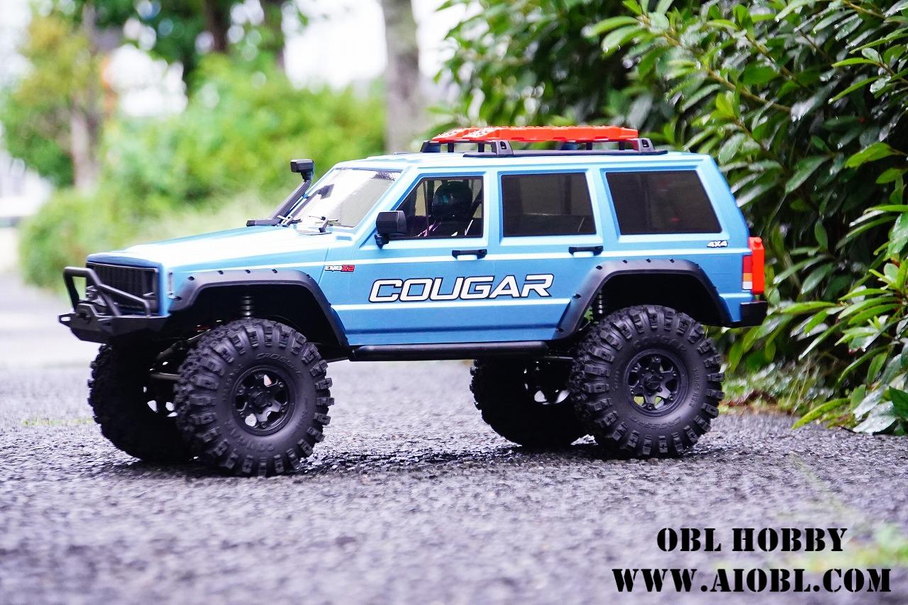 在庫即納】 CROSSRC 1/8 EMO X2 Big Lion RTR 【氷河の青