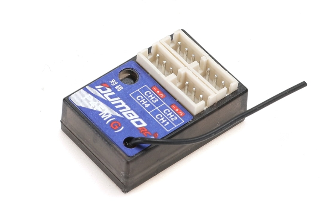 在庫即納】DDF350用 P4MGジャイロ4チャンネル受信機単品 品番