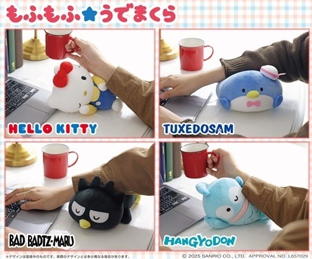サンリオキャラクターズ もふもふ☆うでまくら（12個入