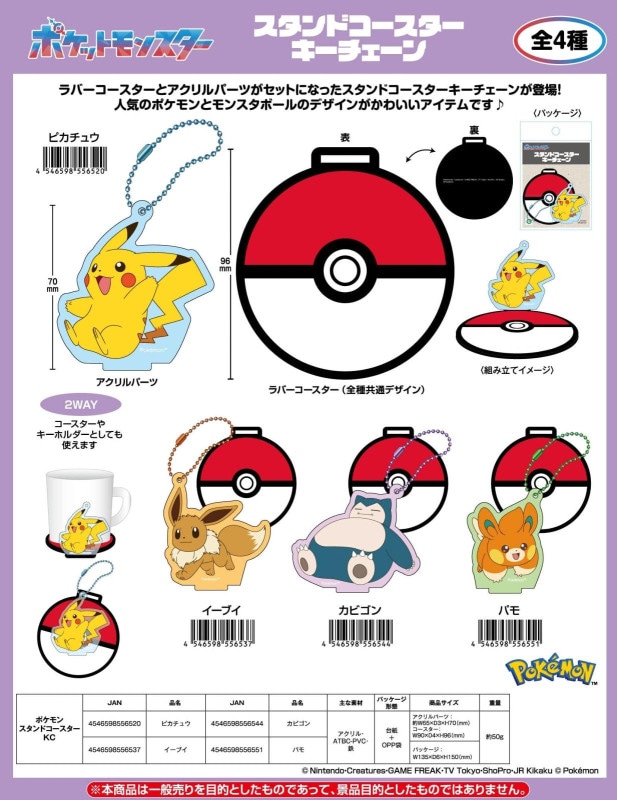 超希少 ポケモンGO 5周年キャンペーン アクリルスタンド 4体セット 超希少 ポケモンGO 5周年キャンペーン アクリルスタンド 4体
