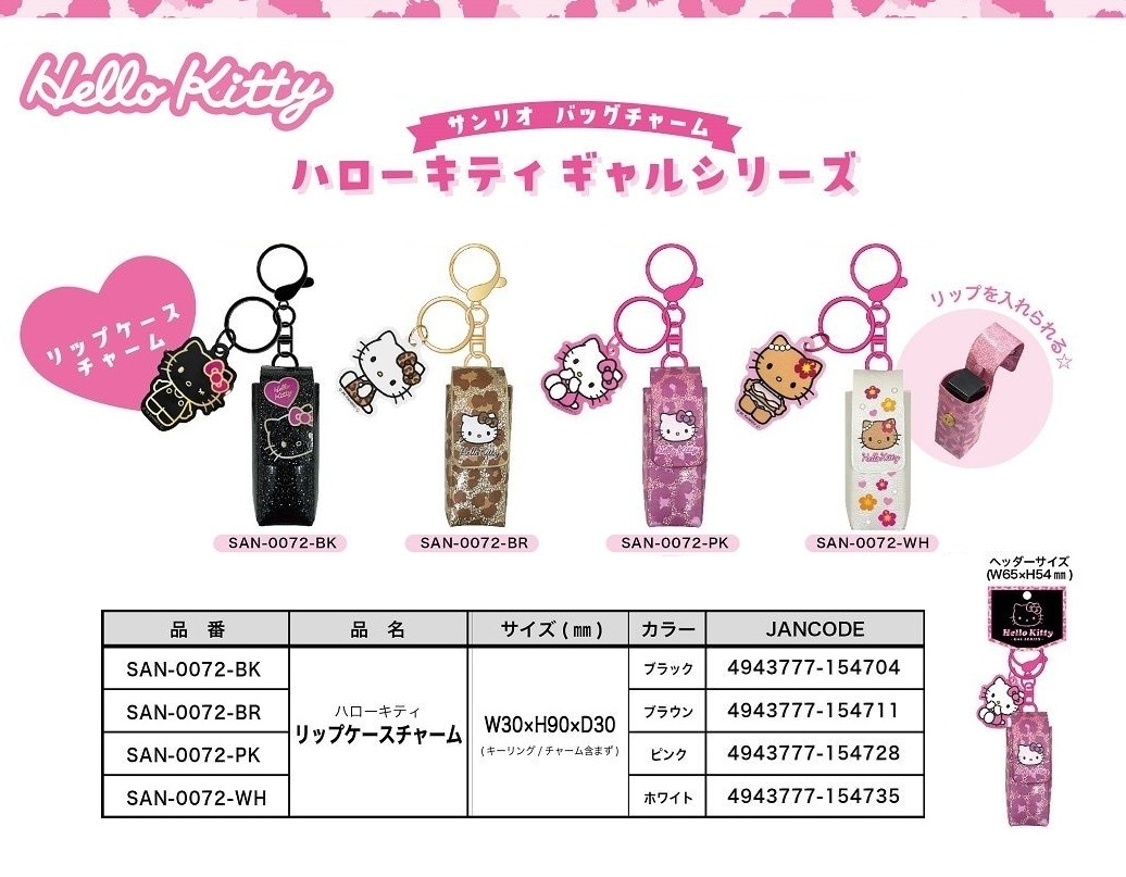在庫整理 うさずきん 72個 ハローキティ ストラップ チャーム