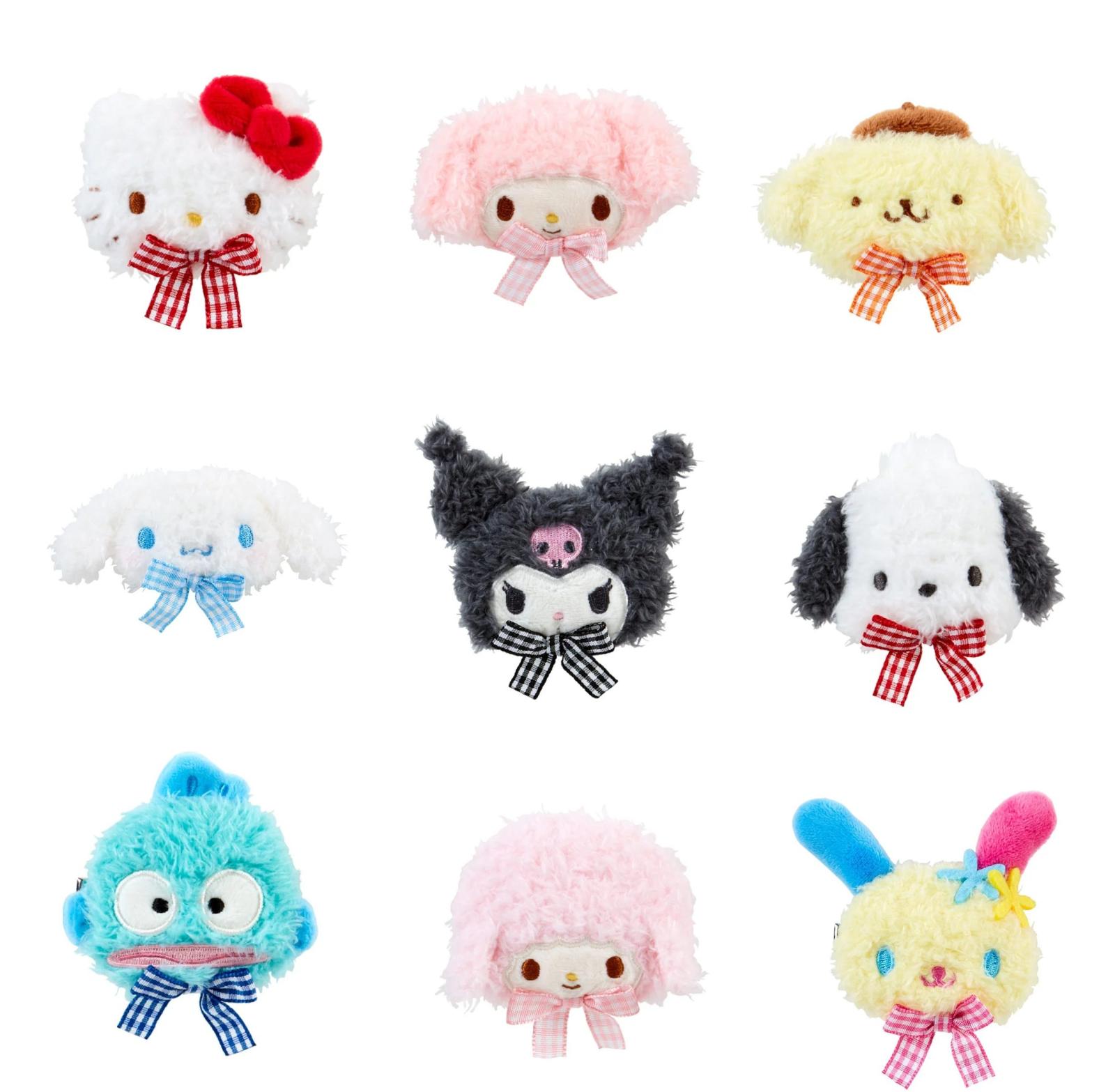 新品未使用・大大人気‼︎・サンリオキャラクターズ・前髪クリップ・まとめ売りセット サンリオ」フェイス形ヘアクリップ（60個入） | サンリオ