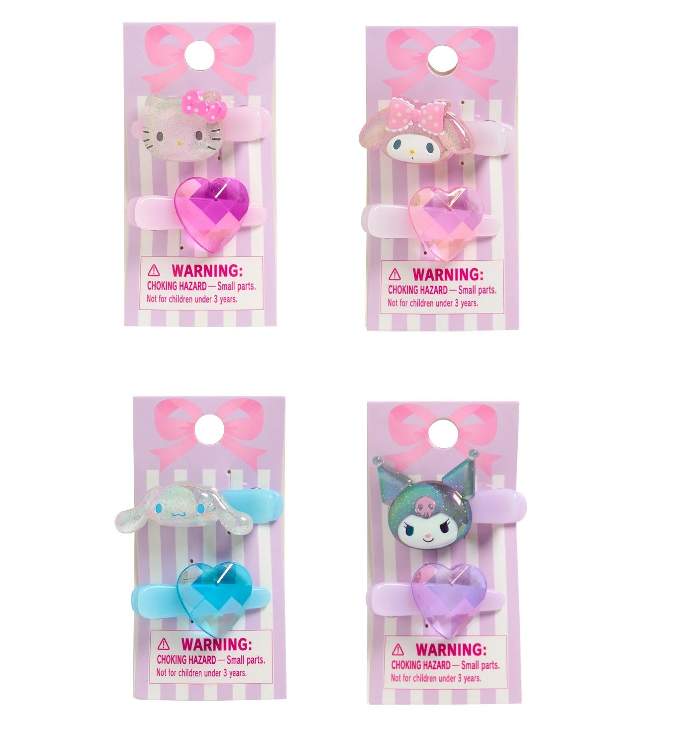 【明日朝9時までmini様用】POTETE  ハローキティ ヘアクリップ 明日朝9時までmini様用】POTETE ハローキティ ヘアクリップ