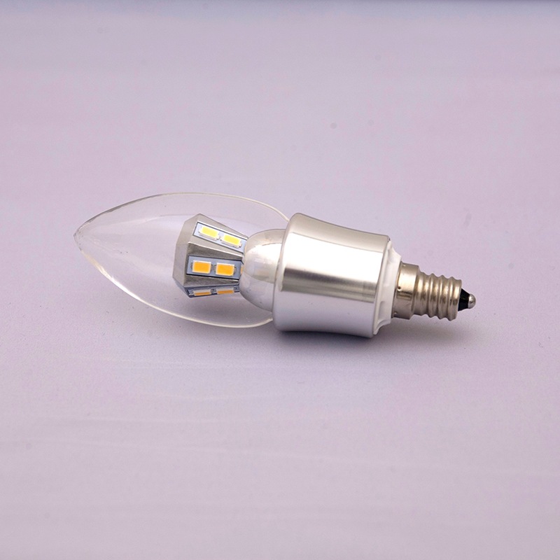 秋月貿易 8灯 シャンデリア 点灯確認済み 現状品 LED電球【5W E12 水雷型 シャンデリア電球】の卸向け通販|秋月