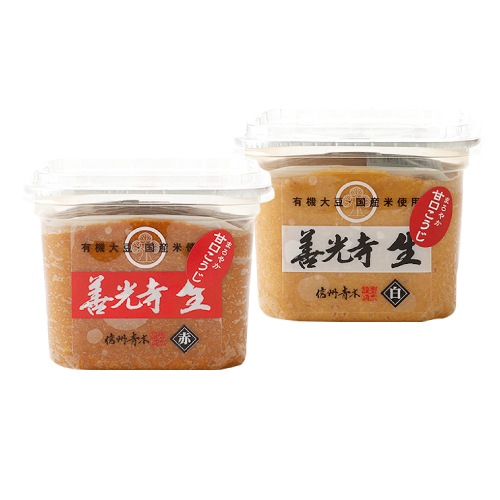 期間限定お試しセット]善光寺生 赤・白セット | WEB限定商品