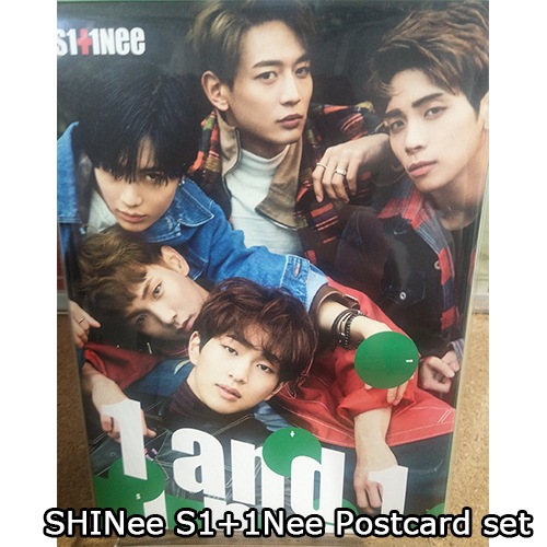 SHINee 　1and1 公式　ポストカード　SUM Postcard SHINee S1+1Nee Postcard set【SUM】