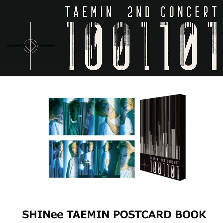 SHINee TAEMIN POSTCARD BOOK「TAEMIN 2nd CONCERT OFFICIAL GOODS」