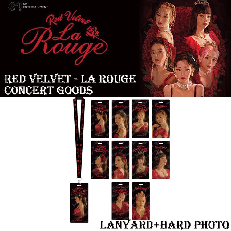 Red Velvet ウェンディ　公式トレカ  LaRouge ヘアピン ヘアピン（全5種/トレカ付全6種） ※ランダム商品