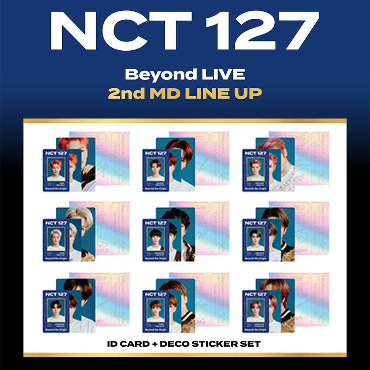 NCT127 Beyond Live IDカード セット マーク nct127 マーク beyond live idカード ステッカーセット - メルカリ