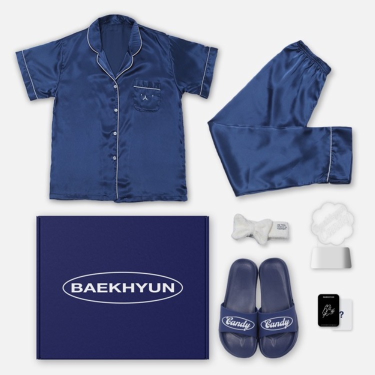 EXO ベッキョン BAEKHYUN  KIT パジャマ 新品未開封 EXO ベッキョン ポップアップ パジャマセット BAEKHYUN EXO