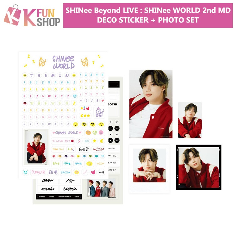 SHINee Beyond Live デコステッカー トレカ テミン SHINee Beyond Live デコステッカー トレカ テミン SHINee WORLD