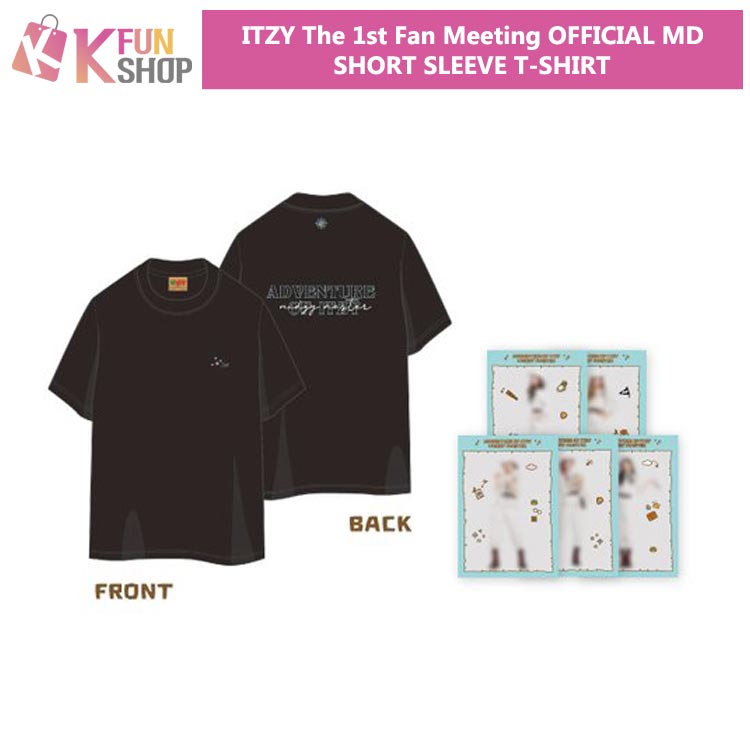 2025年春の Fan 1st T-SHIRT_The SLEEVE SHORT 予約】ITZY Meeting MD OFFICIAL アイドル