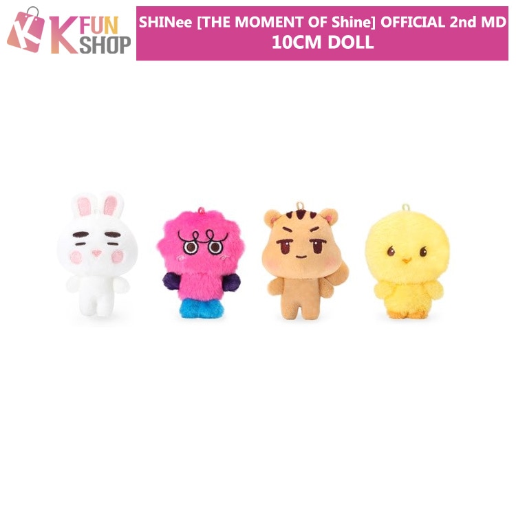 SHINeeぬいぐるみ⑤ SHINee - SHINee ANIMAL COORDY ぬいぐるみ全3種セットの通販 by