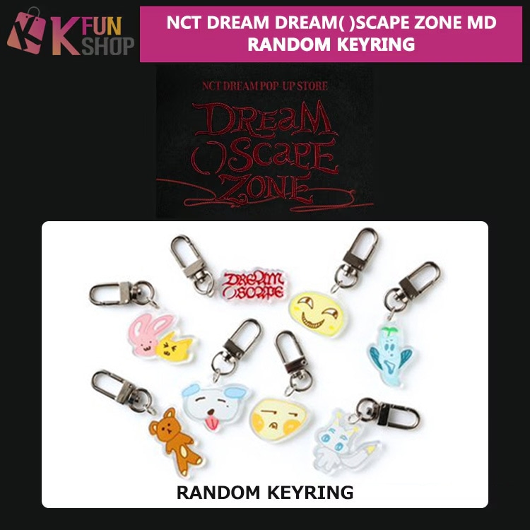 予約】NCT DREAM RANDOM KEYRING_NCT DREAM DREAM()SCAPE ZONE