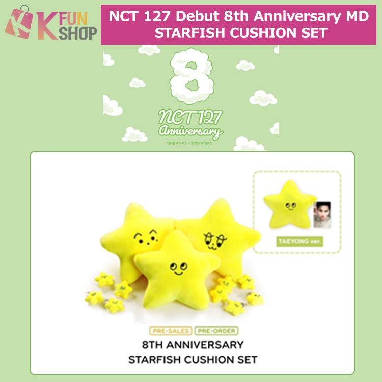 送料無料/予約】[STARFISH CUSHION SET] NCT 127 Debut 8th