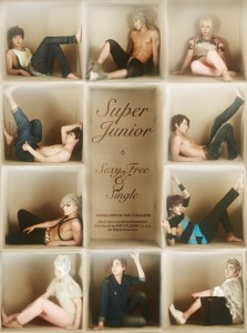 SUPER JUNIOR 第6集(Type B) アルバム「Sexy,Free & Single」