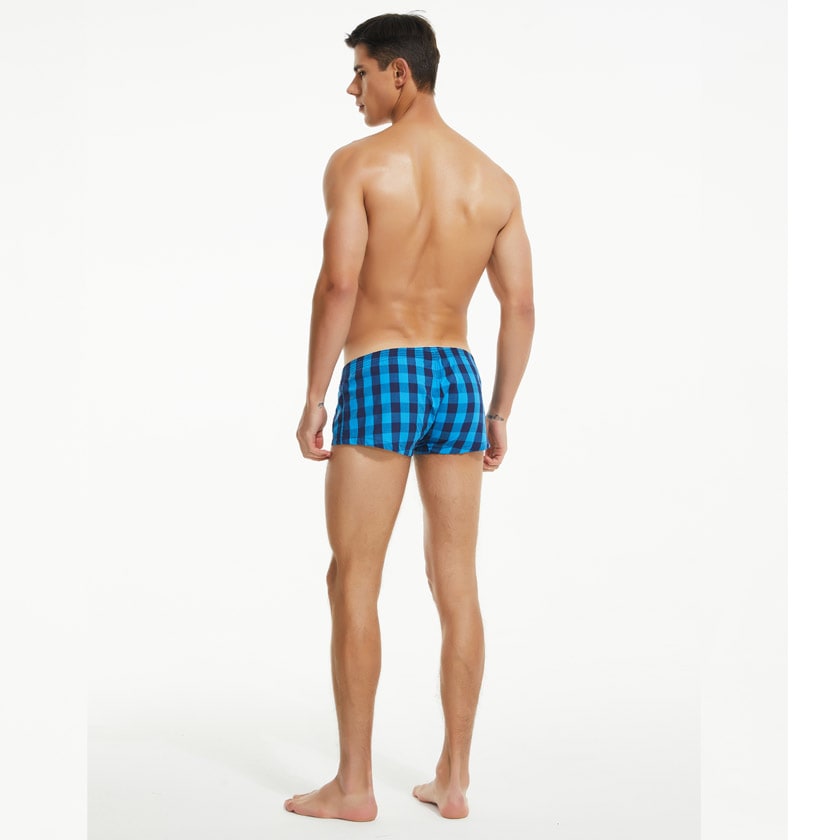 SEOBEAN/セビン CHECKERED FIT TRUNKS チェック柄 ショート