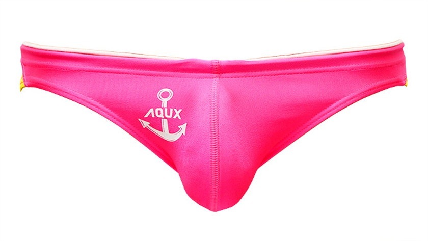 AQUX(アックス) スイムウェア　ピンク×ライムグリーン　Vパン・競パン　SS 楽天市場】AQUX/アックス Four Stripes 