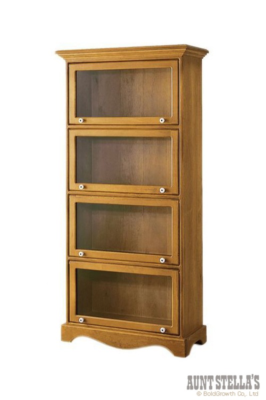 アントステラ　4ドア ガラスブックケース 木製 アントステラ 4ドア ガラスブックケース 木製 アントステラ4ドア