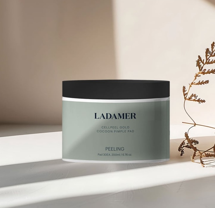 LADAMER 2点セット（ピーリングパッド・セラム） 韓国発ラダメールツヤ肌セット】最新ピーリングパット&水光肌セラム