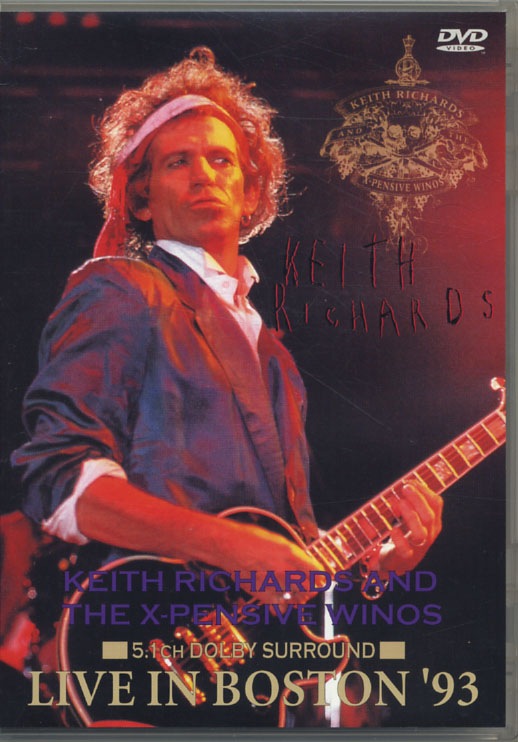 KEITH RICHARDS / LIVE IN BOSTON '93 (1DVD-R) JOINTRIP / JTDV