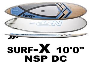 サーフィン・ボディボード SUP NSP DC surf X 10'0\" 29\" 4\"1/2 Surftech - NSP DC Surf X SUP Paddleboard