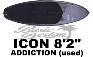 iCON カーボン SUP スタンドアップパドルボード 8'2\" 103L iCON カーボン SUP スタンドアップパドルボード 8'2
