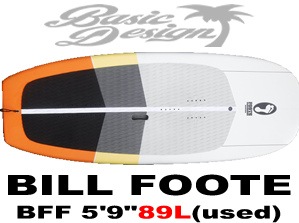 5'9” Bill Foote フォイルボード89L