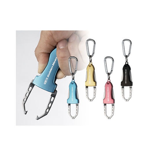 Ciseaux Golden Mean GM Karabiner - Bleu - 68g / 90x52 Mm - Neuf
