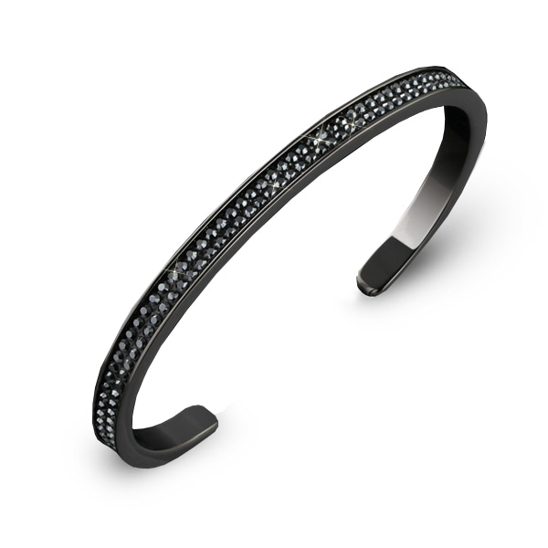 【残りわずか】 Capana（カパーナ）公式サイト CP005-BLK 2連バングル（BLK アクセサリー