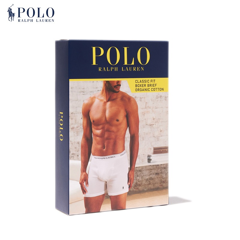 【POLO RALPH LAUREN】クラシックフィット ボクサーブリーフ POLO RALPH LAUREN 【ポロ・ラルフローレン】- クラシック
