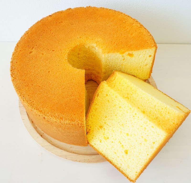 シフォンケーキ他ムーン FLAVOR フレイバー】ダブルレモンシフォンケーキ ミドルサイズ