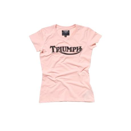 Triumph [レディース]LDS VINTAGE LOGO Tシャツ[ピンク]/XS