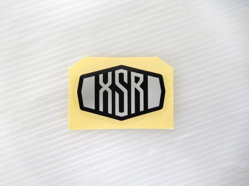 YAMAHA 純正 XSR155 サイドカバーステッカー[XSRロゴ] [車体
