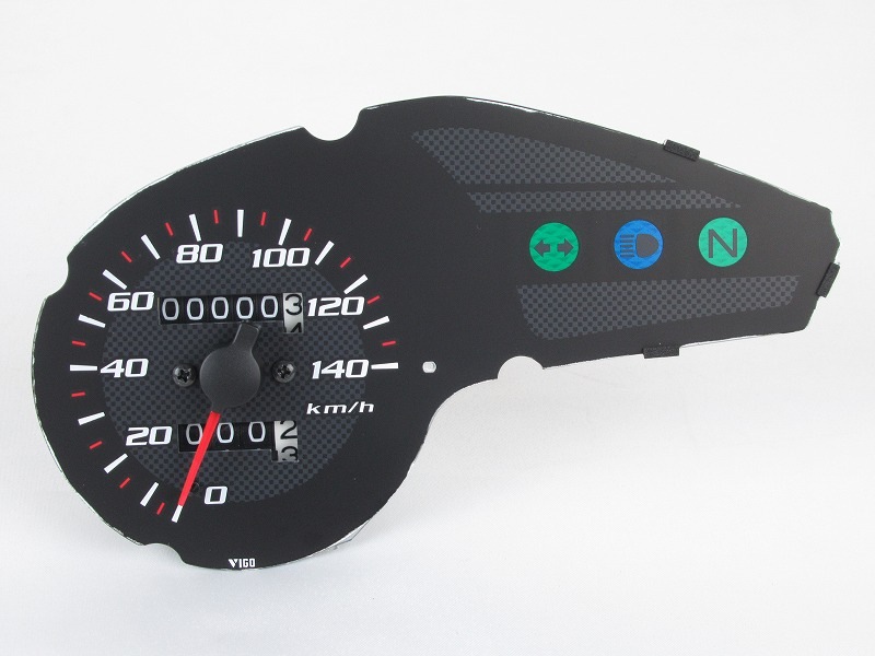 『図の1』コンビネーシヨン（ＫＰＨ）の「メーターＡＳＳＹ」のみ 37100-K0C-J01 フォルツァ用 ホンダ純正部品 ホンダ(HONDA) メーターASSY.,コンビネーシヨン (KPH) 部品番号：37100